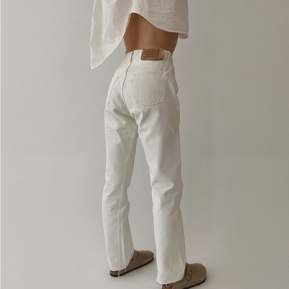 Vintage Levi's in Classic White